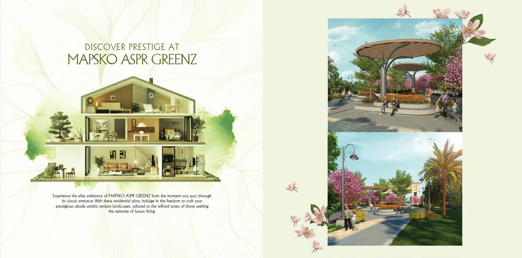 Mapsko Aspr Greenz residential plots in Sector 35 Sonipat
