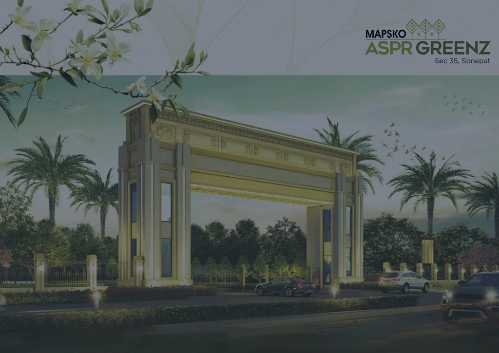 Mapsko Aspr Greenz residential plots in Sector 35 Sonipat